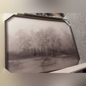 The Spring Shop Blue Canvas Art